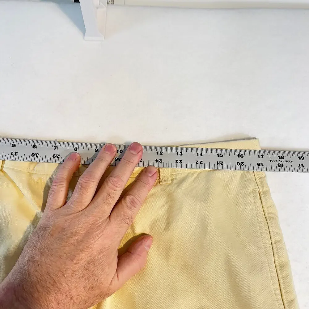 J. Crew Pale Yellow Men’s Chinos